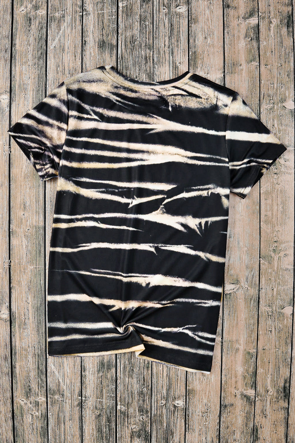 Graphic Round Neck Short Sleeve T-Shirt